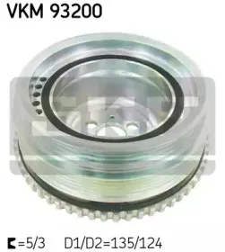 VKM 93200 SKF Ременный шкив, коленчатый вал